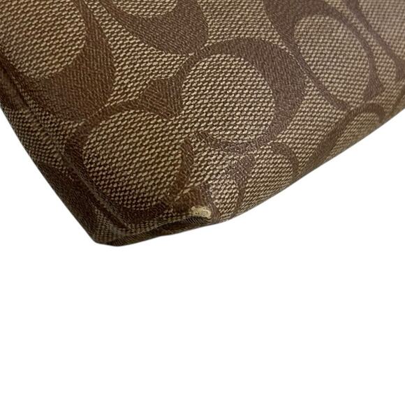 Coach File Crossbody in Signature Canvas Black Leather with Vandal Gummy Bear - Picture 7 of 10